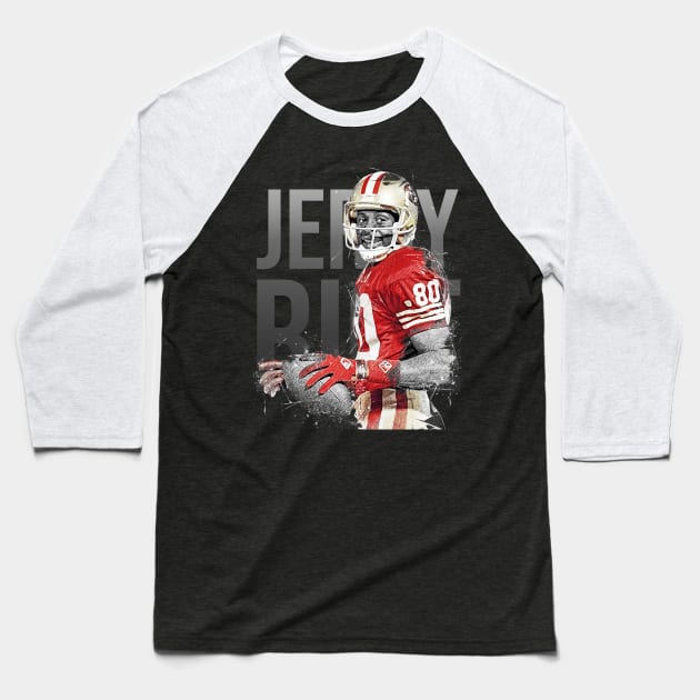 Jerry Rice Baseball T-Shirt by Creativedy Stuff